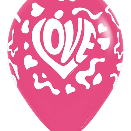 Love Ballonnen 30cm 25st van Sempertex koop je bij Partywinkel