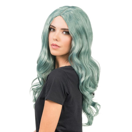 Parrucca Luna verde 66 cm