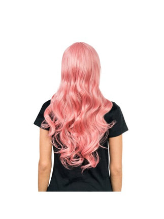 Parrucca Luna rosa chiaro 66 cm