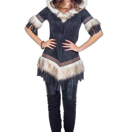Luxe eskimo jurk - Partywinkel - 8720059065400