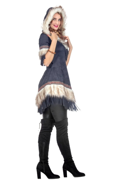 Luxe eskimo jurk - Partywinkel - 8720059065400