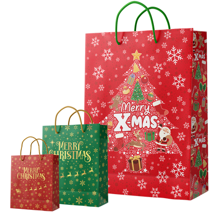 Borsa regalo L - X-mas