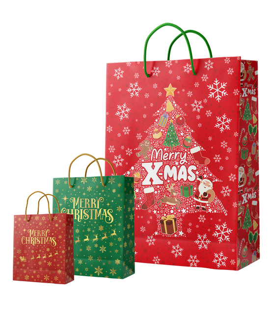 Borsa regalo L - X-mas