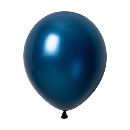 Marineblauwe Parelballonnen 30cm 50st van Unique koop je bij Partywinkel