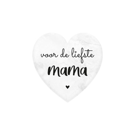 Cuore di marmo Dearest Mum 5cm