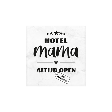 Sottobicchieri in marmo Hotel Mama 10 cm