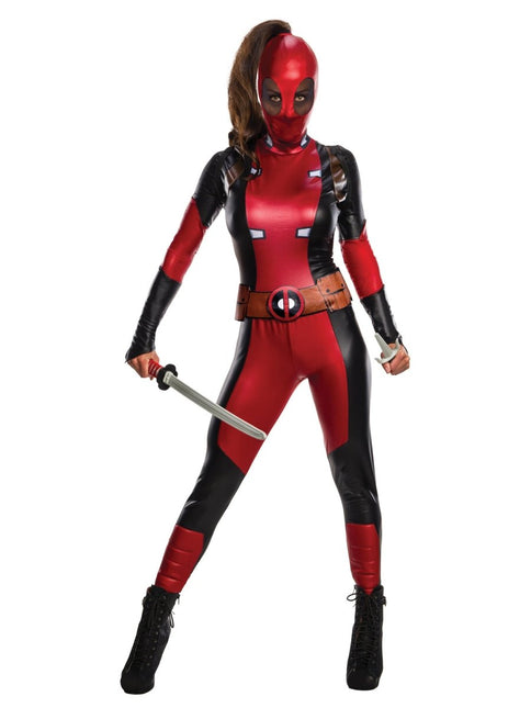 Marvel Kostuum Deadpool Dames van Rubies koop je bij Partywinkel