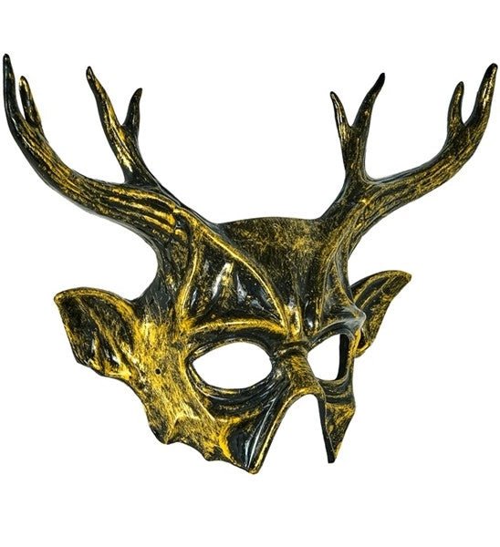 MASKER GEHOORNDE GEIT - HARD PLASTIC van Widmann koop je bij Partywinkel