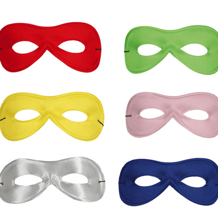 Masker Pierrot Multicolour van Fiestas Guirca koop je bij Partywinkel