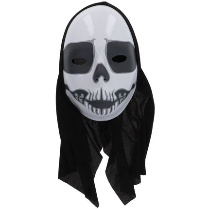 Masker Schedel Non Halloween Halloween BoOo! van Folat koop je bij Partywinkel