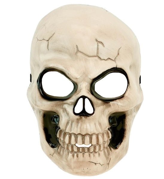 MASKER SCHEDEL VOLWASSENE - PLASTIC van Widmann koop je bij Partywinkel