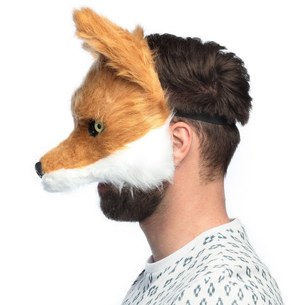 Masker Vos Half Pluchen van Boland koop je bij Partywinkel