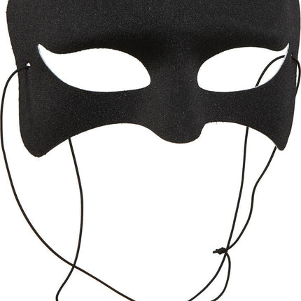 Masker zwart van Orlob koop je bij Partywinkel
