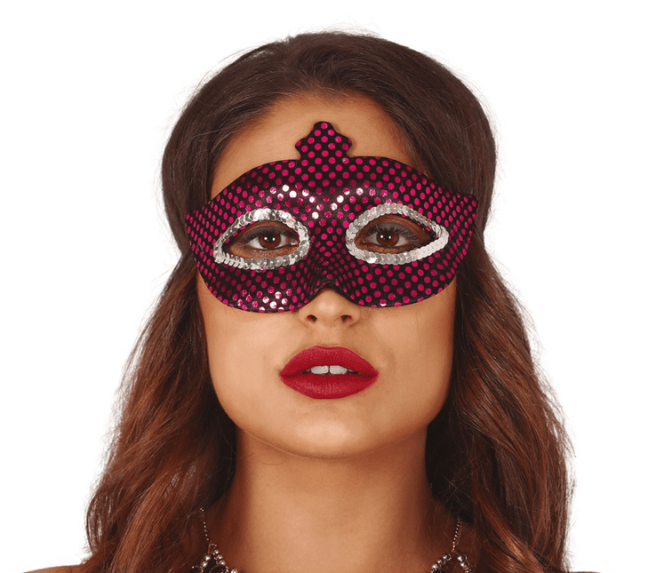 Masker Zwart Roze van Fiestas Guirca koop je bij Partywinkel