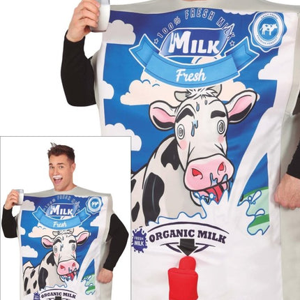 Melk Kostuum - Partywinkel - 8434077862513
