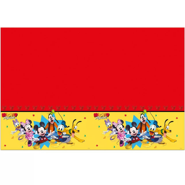 Mickey Mouse Tafelkleed Jump Into Fun 1,8m van Procos koop je bij Partywinkel
