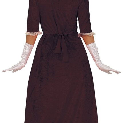 Middeleeuwen Jurk Bruin Dames - Partywinkel - 8434077861639