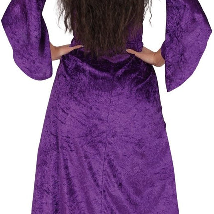 Middeleeuwen Jurk Paars Dames - Partywinkel - 8434077861035