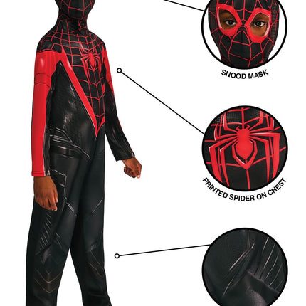 Costume Miles Morales Gamerverse Bambino