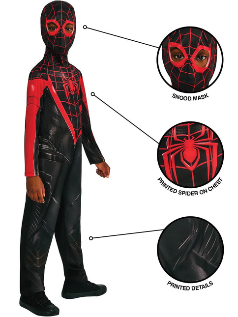Costume Miles Morales Gamerverse Bambino