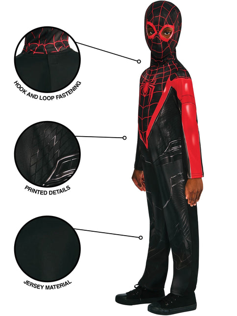 Costume Miles Morales Gamerverse Bambino