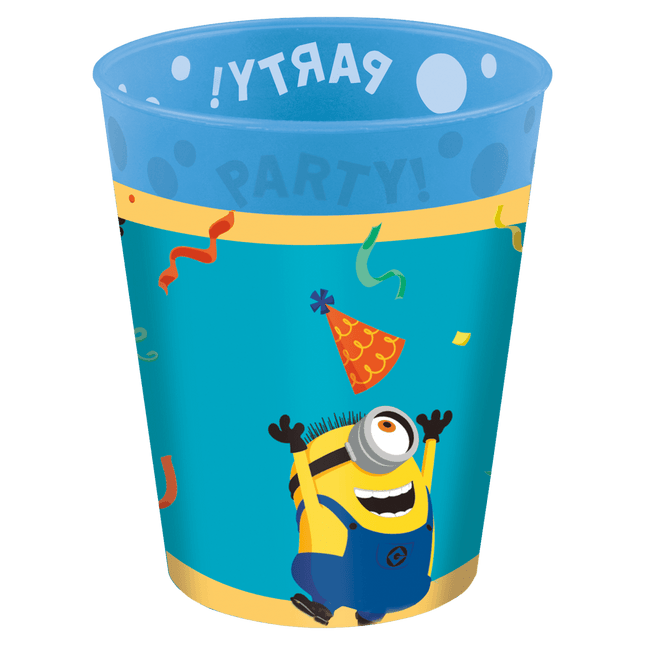 Minions Bekers Kunststof 250ml 4st van Procos koop je bij Partywinkel
