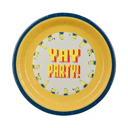 Minions - borden, 23 cm, mix van Partydeco koop je bij Partywinkel