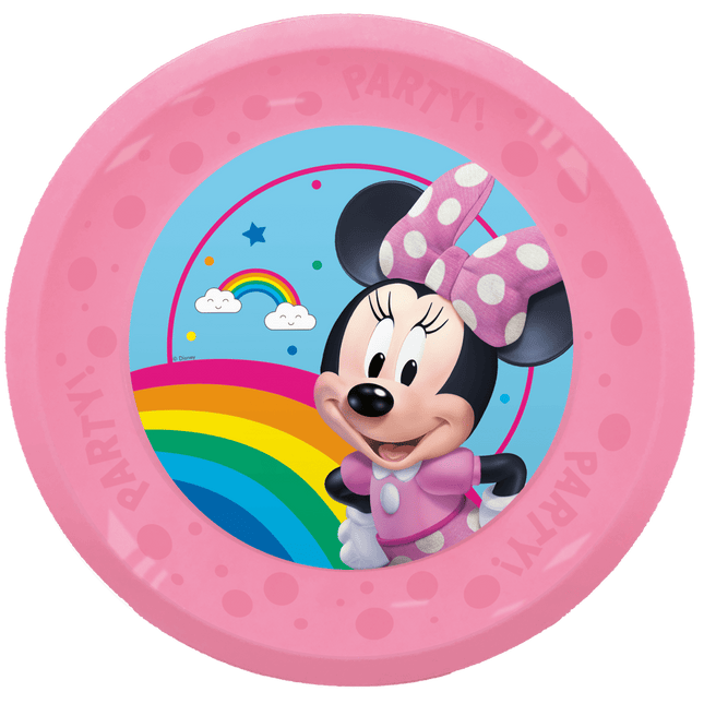 Minnie Mouse Borden 21cm 4st van Procos koop je bij Partywinkel