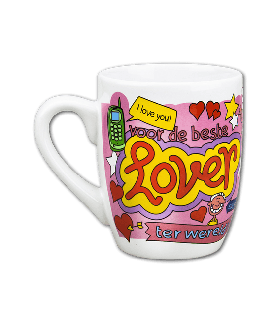 Mok Lover 12cm van Paper Dreams koop je bij Partywinkel