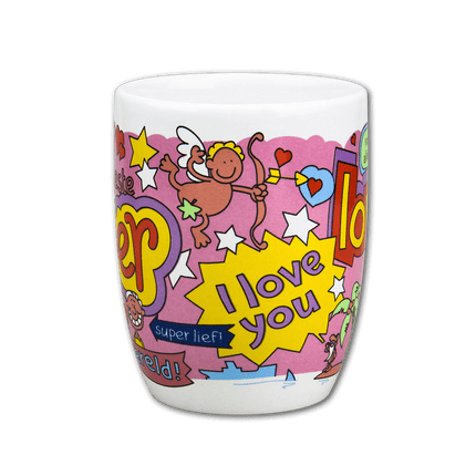 Mok Lover 12cm van Paper Dreams koop je bij Partywinkel
