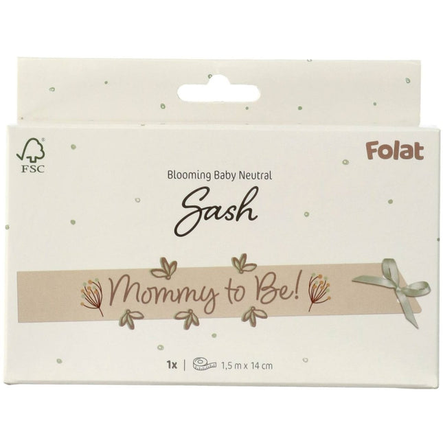 Mommy To Be Sjerp Beige 1,5m van Folat koop je bij Partywinkel