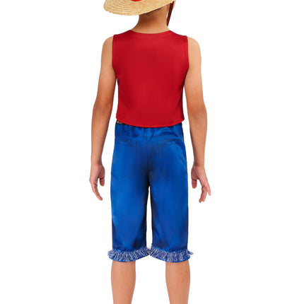 One Piece Monkey D. Luffy Costume Ragazzi