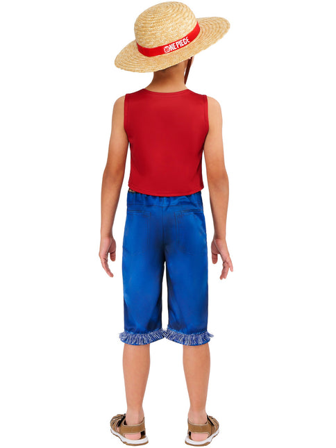 One Piece Monkey D. Luffy Costume Ragazzi