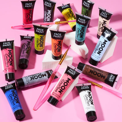 Moon Creations Face Paint Orange 12ml van Moon Creations koop je bij Partywinkel