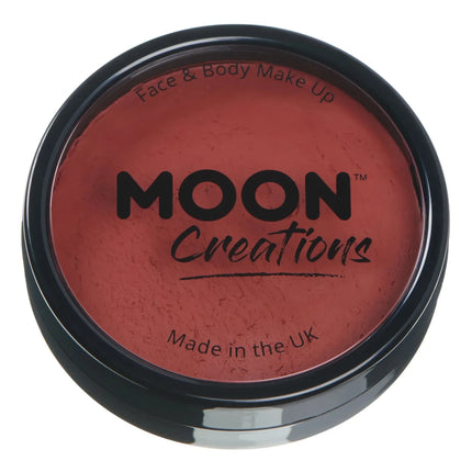 Moon Creations Pro Face Paint Cake Pots Dark Red 36g van Moon Creations koop je bij Partywinkel