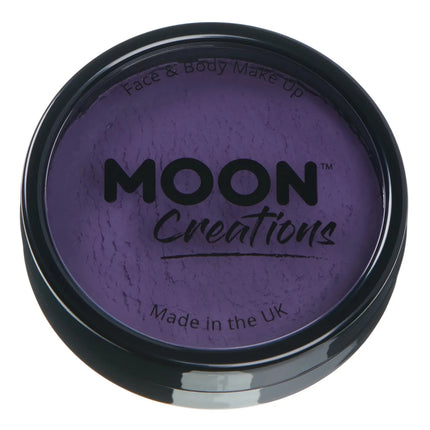 Moon Creations Pro Face Paint Cake Pots Purple 36g van Moon Creations koop je bij Partywinkel