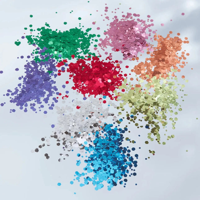 Moon Glitter Classic Chunky Glitter Green 3g van Moon Creations koop je bij Partywinkel