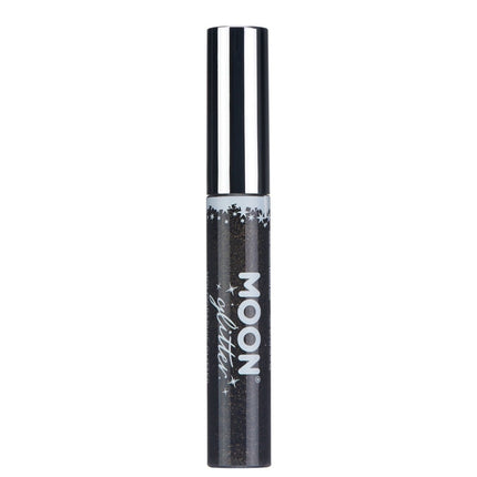 Moon Glitter Holographic Glitter Eye Liner Black 10ml van Moon Creations koop je bij Partywinkel