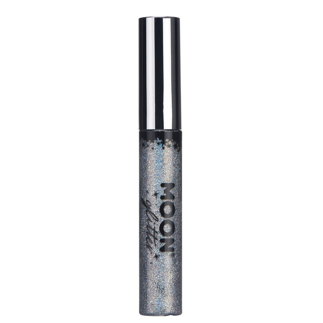 Moon Glitter Holographic Glitter Eye Liner Silver 10ml van Moon Creations koop je bij Partywinkel