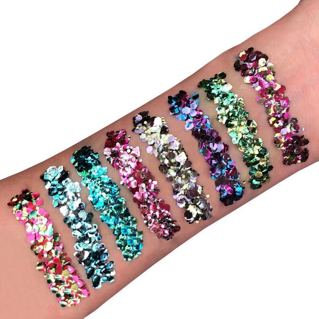 Moon Glitter Mystic Bio Chunky Glitter Blossom 3g van Moon Creations koop je bij Partywinkel