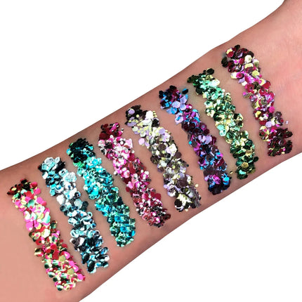 Moon Glitter Mystic Bio Chunky Glitter Celebration 3g van Moon Creations koop je bij Partywinkel
