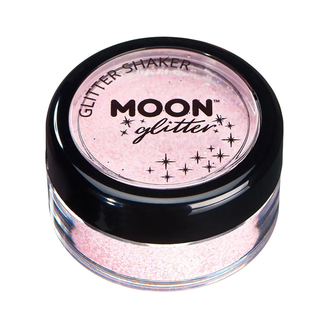 Moon Glitter Pastel Glitter Shakers Baby Pink 5g van Moon Creations koop je bij Partywinkel
