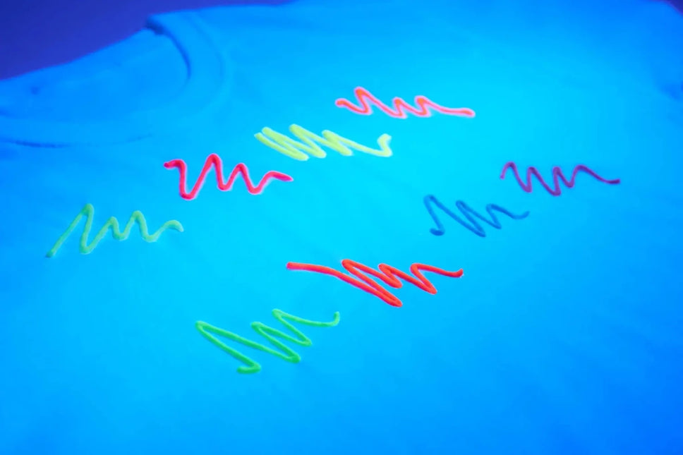 Moon Glow Glow in the Dark Fabric Paint Green 30ml van Moon Creations koop je bij Partywinkel