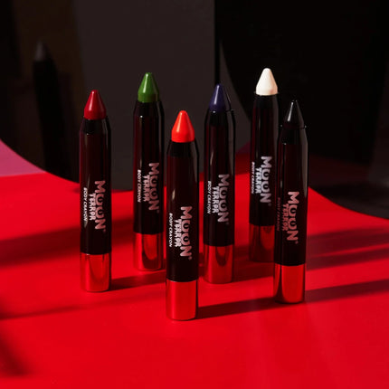 Moon Terror Halloween Body Crayons Zombie Green 3.2g van Moon Creations koop je bij Partywinkel