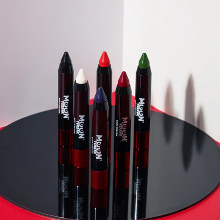 Moon Terror Halloween Body Crayons Zombie Green 3.2g van Moon Creations koop je bij Partywinkel