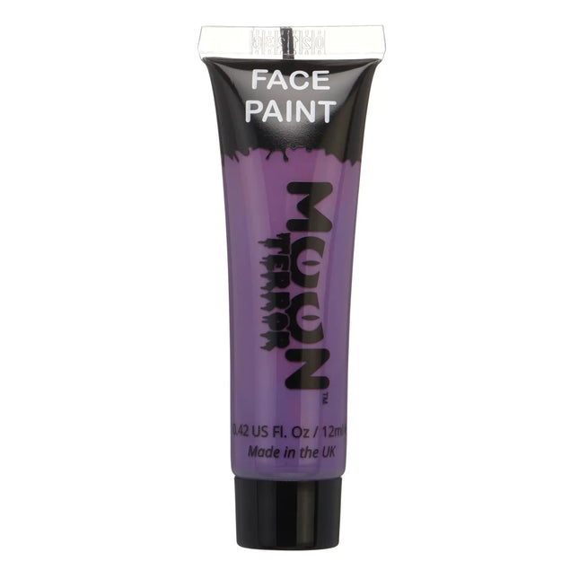 Moon Terror Halloween Face Paint Poison Purple 12ml van Moon Creations koop je bij Partywinkel