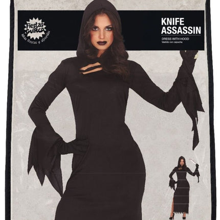 Moordenaar Halloween Kostuum Dames van Fiestas Guirca koop je bij Partywinkel