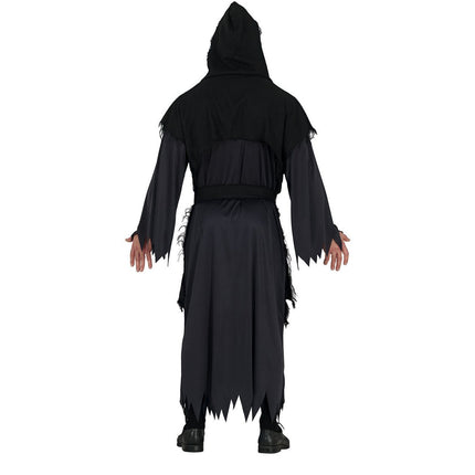 Moordenaar Halloween Kostuum Heren Zwart L van Fiestas Guirca koop je bij Partywinkel