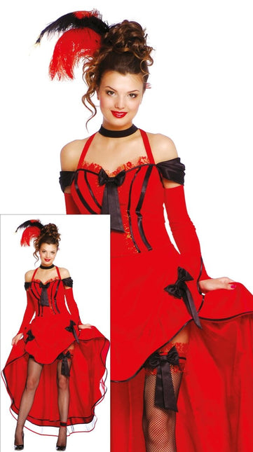 Moulin Rouge Jurk Dames - Partywinkel - 8434077846650