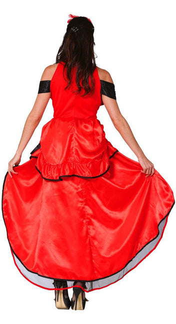 Moulin Rouge Jurk Dames - Partywinkel - 8434077846650